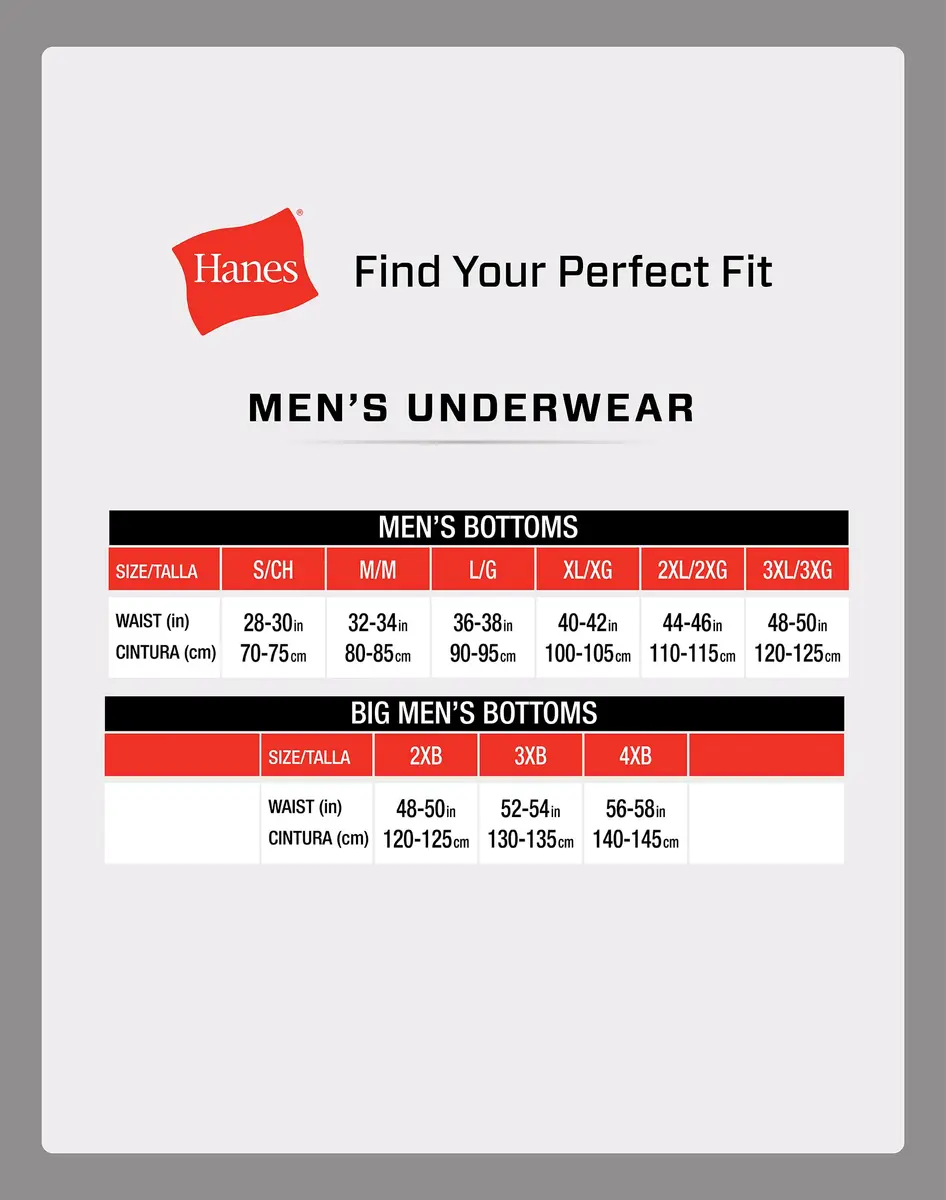 Hanes Men Tagless Boxers Assorted Multi-Packs | Breathable Cotton-Poly Blend, Comfortable Fit, Tagless & Exposed Waistband - view 7
