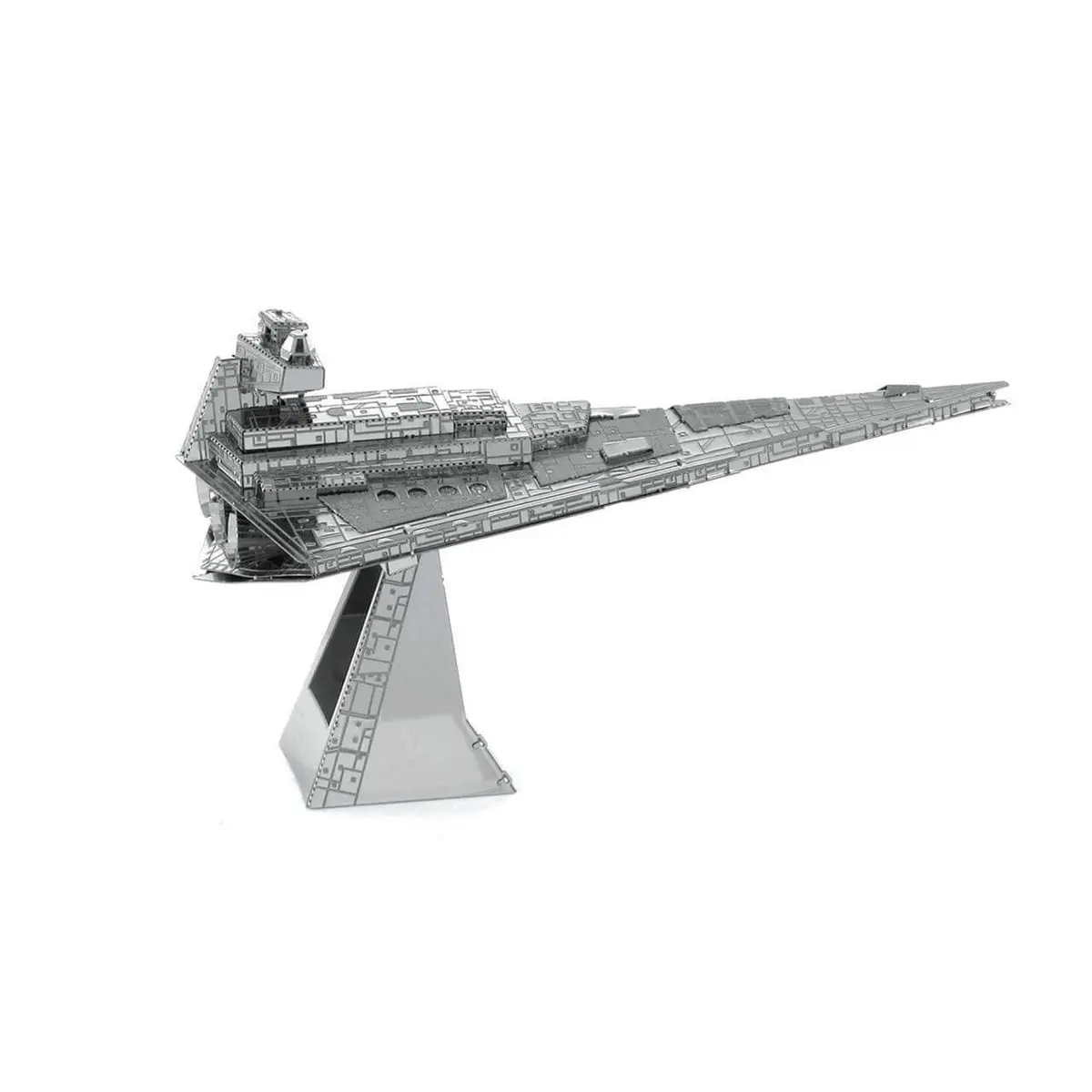 Fascinations Metal Earth Star Wars Imperial Star Destroyer 3D Model Kit | Hobby Craft for Ages 14+ (10.4cm) - view 4