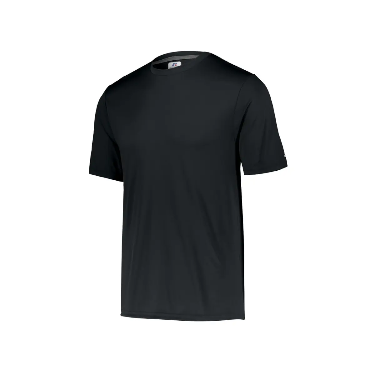 Russell Athletic Men's Short Sleeve Performance T-Shirt, Black, 3X-Large | Moisture-Wicking, UPF 30+ for Active Men - main product image