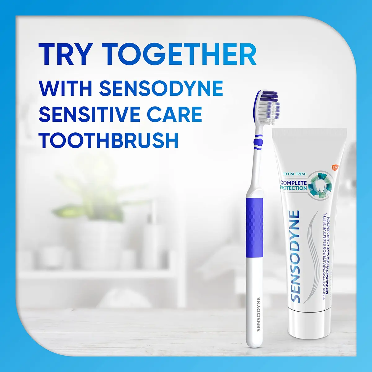 Sensodyne Complete Protection Sensitive Toothpaste Extra Fresh 3.4 oz (96 g) | Dentist Tested for Sensitivity - view 6