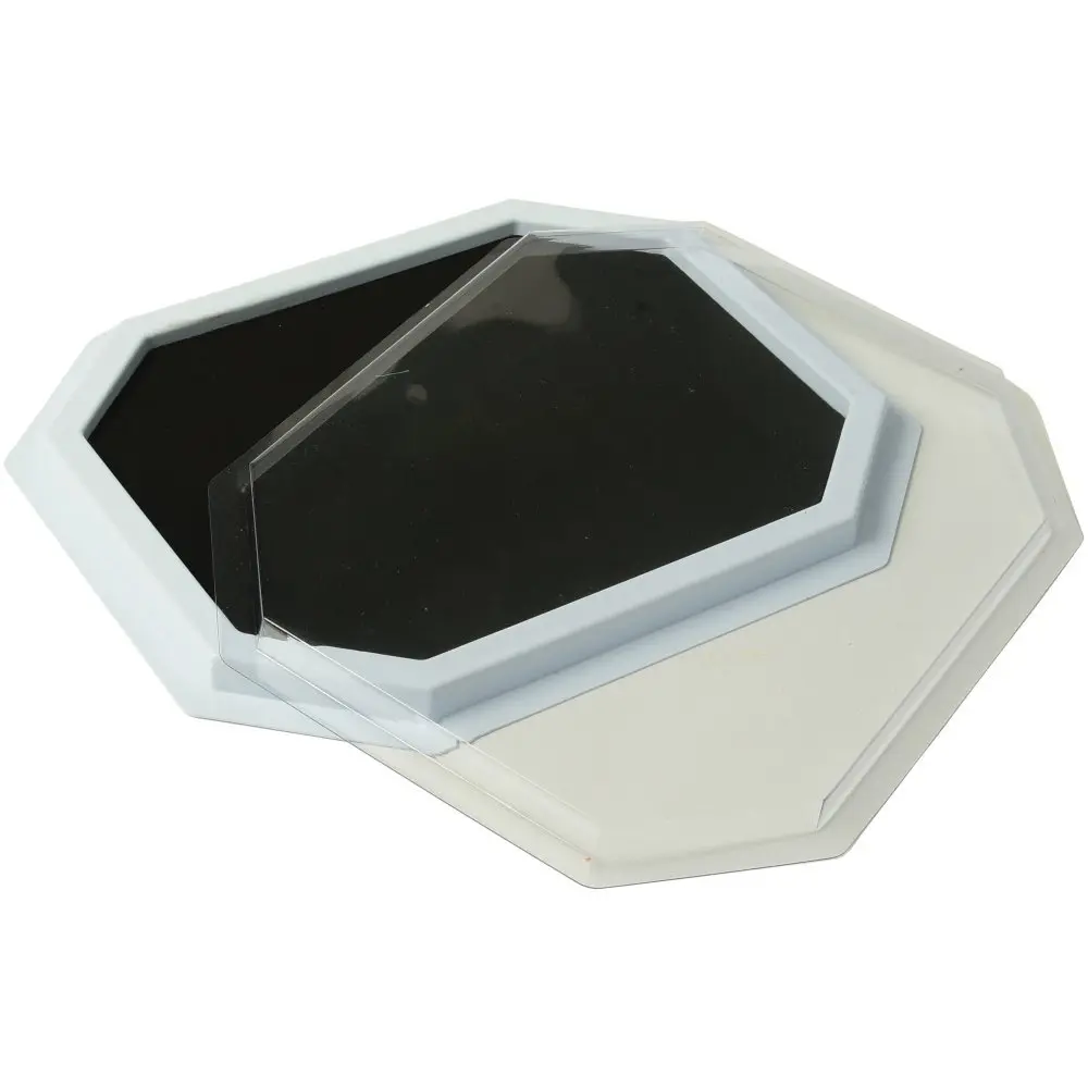 Constructive Playthings Large Washable Stamp Pad 7.25" Black | Safe, Mess-Free Kids Art - view 2