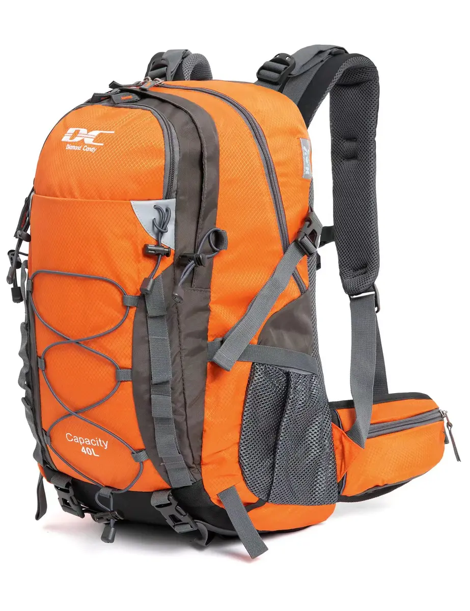 Diamond Candy 40L Hiking Backpack Waterproof Daypack for Men and Women | Lightweight, Breathable & Multiple Pockets - main product image