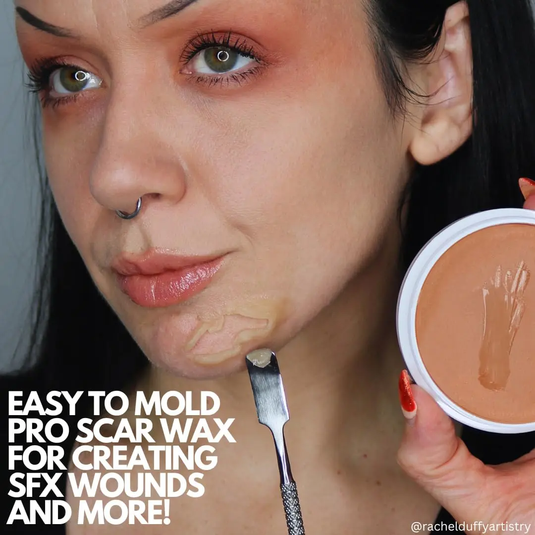 Mehron Makeup SynWax Special FX Modeling Wax 10 oz | Create Realistic Wounds & Scars - view 6
