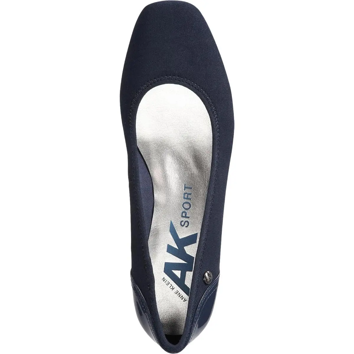 Anne Klein Wisher Wedge for Women - 1.75-inch Heel - Fabric Upper Navy 6 M | Classic, Supportive & Versatile - view 2