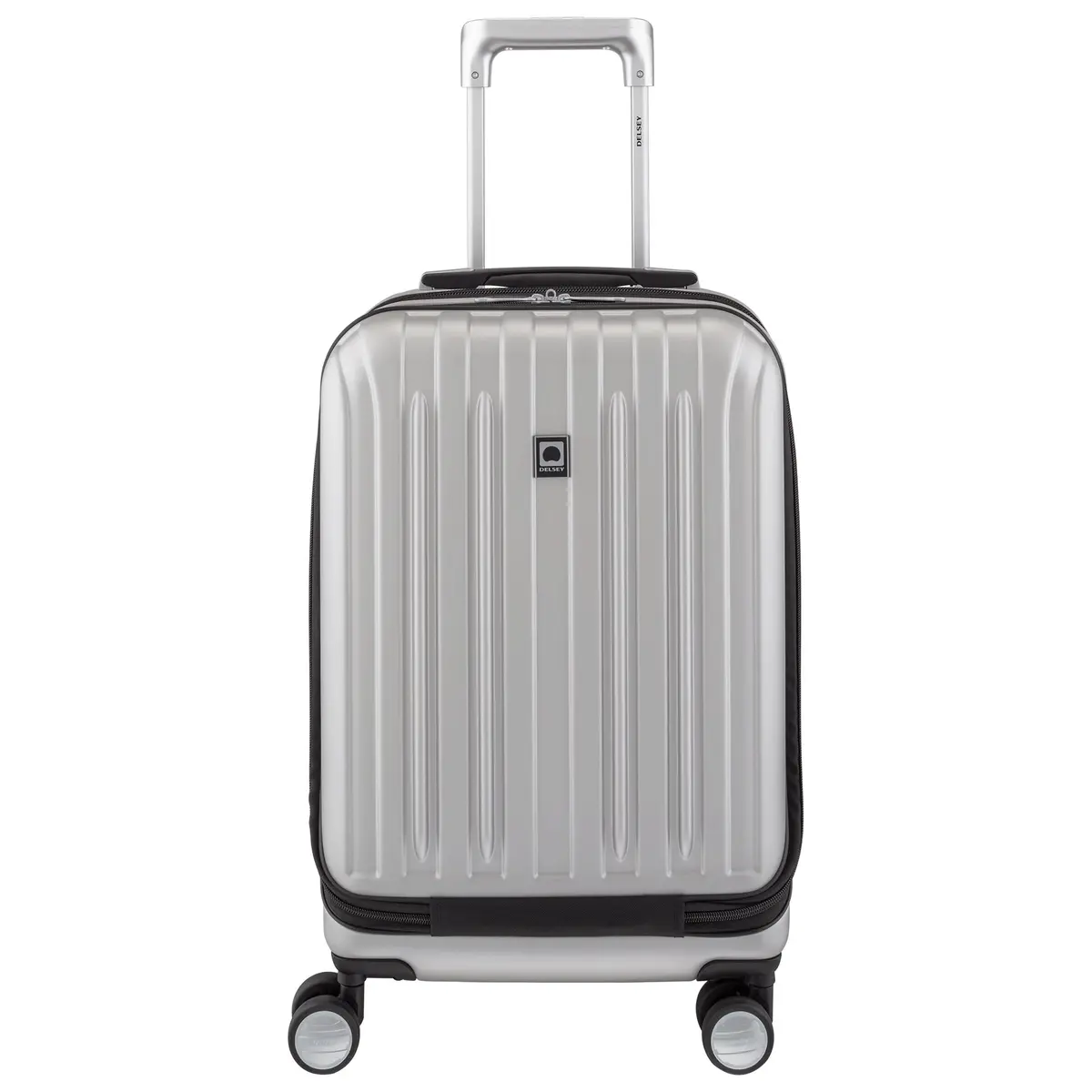 DELSEY PARIS Titanium Hardside Expandable Luggage with Spinner Wheels Carry-On 19 Inch | Impact-Resistant & Lightweight - main product image