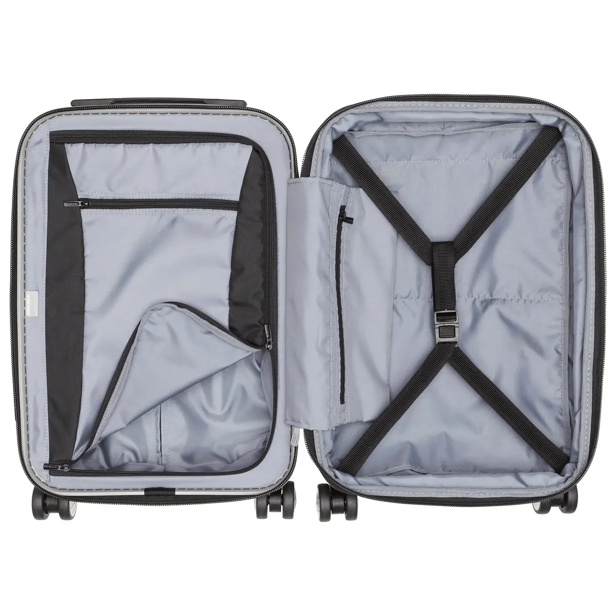 DELSEY PARIS Titanium Hardside Expandable Luggage with Spinner Wheels Carry-On 19 Inch | Impact-Resistant & Lightweight - view 3