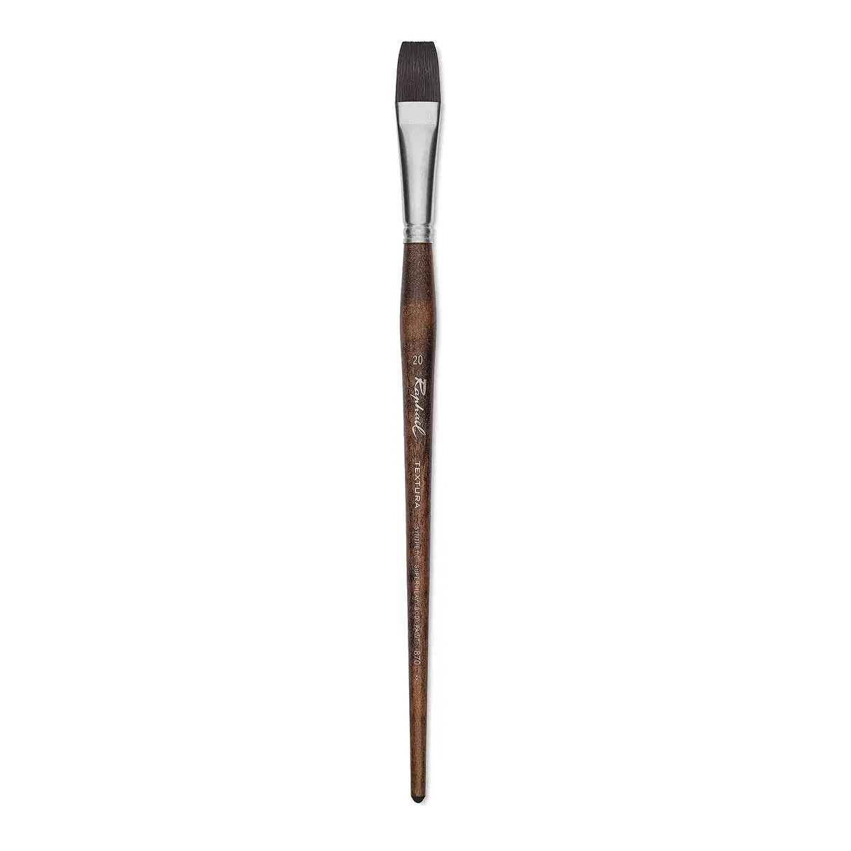 Raphael Textura 870 Flat Brush Size 20 (0.64 cm) | For Impasto & Thick Paints - main product image