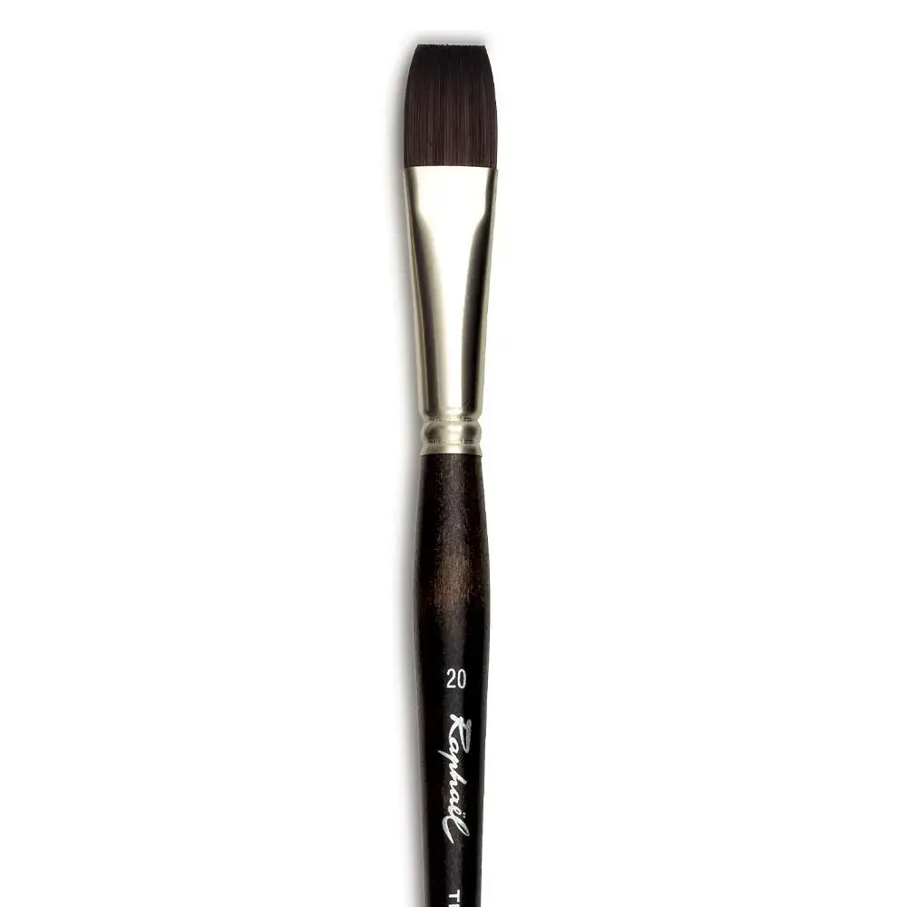 Raphael Textura 870 Flat Brush Size 20 (0.64 cm) | For Impasto & Thick Paints - view 2