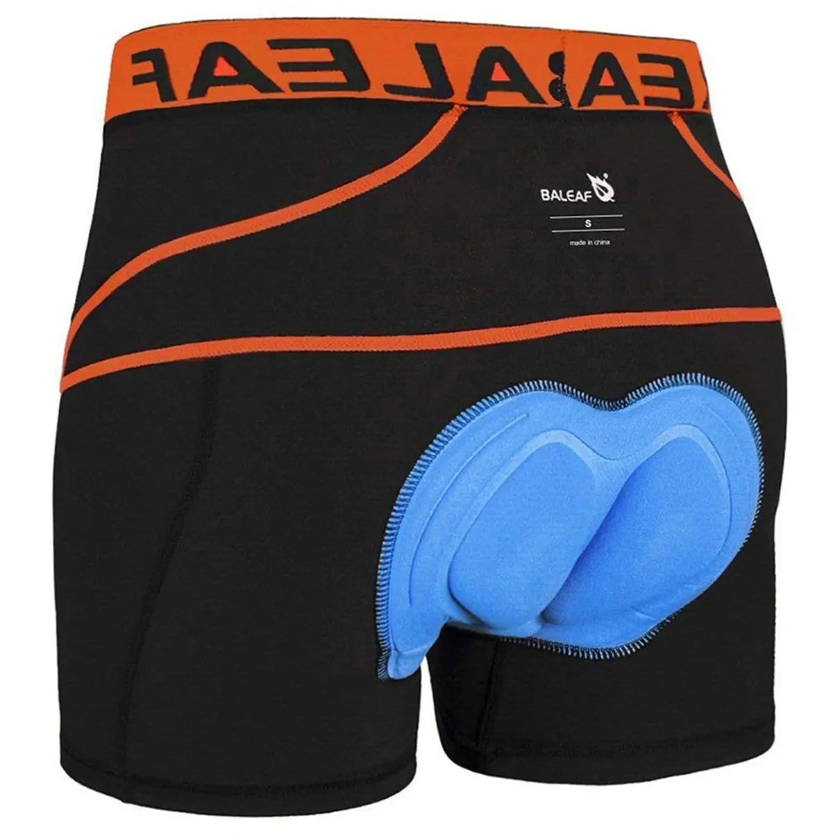 baleaf Men's 3D Padded Bike Shorts Cycling Underwear XL | Breathable & Moisture-Wicking for Long Rides - main product image
