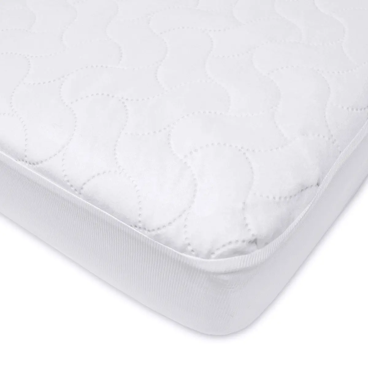 American Baby Company Waterproof Fitted Crib Mattress Protector 52" x 28" | Snug Fit & Waterproof (70-120 chars) - main product image