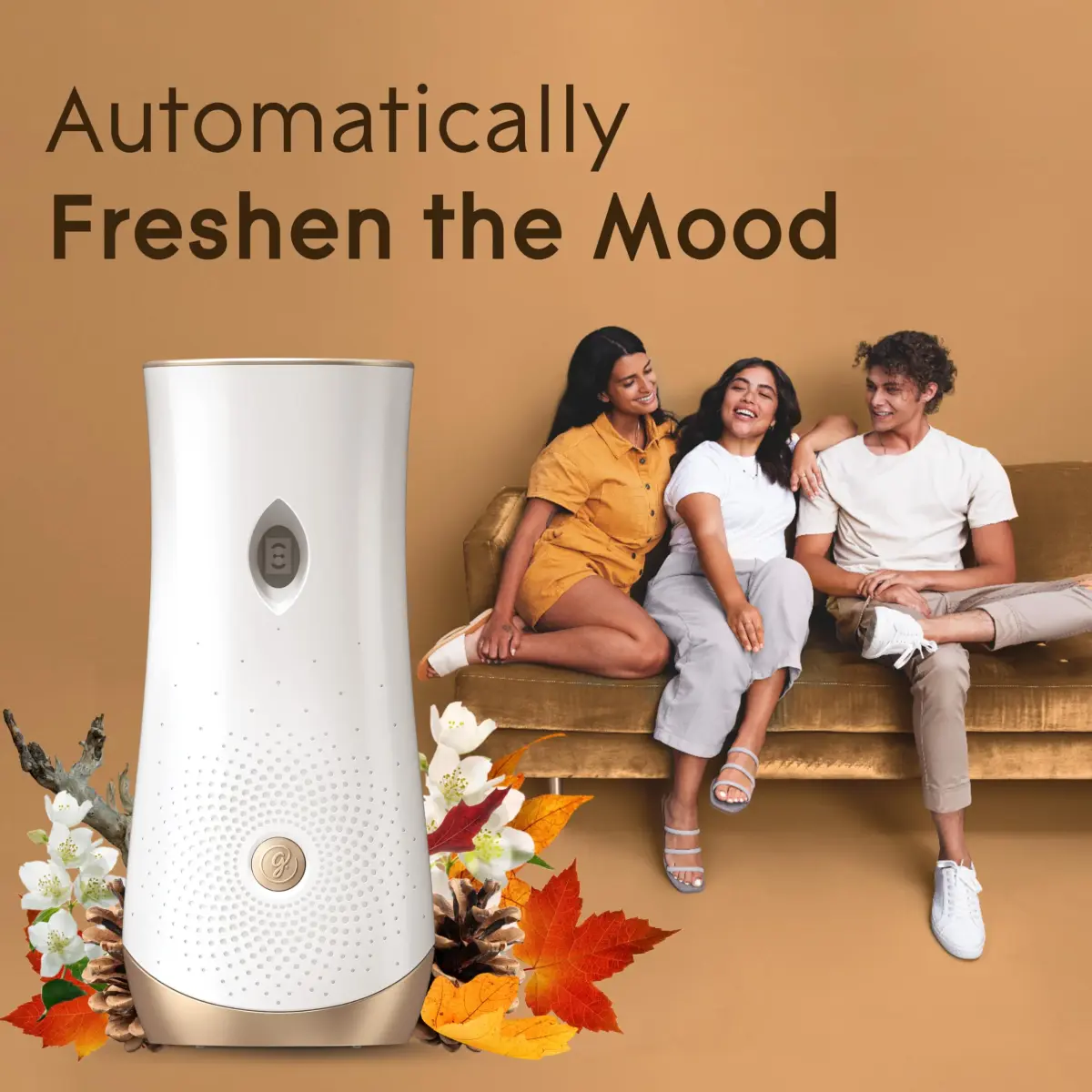 Glade Automatic Spray Air Freshener Refill, Cashmere Woods, 2 Count | Timed Fragrance Release - view 7