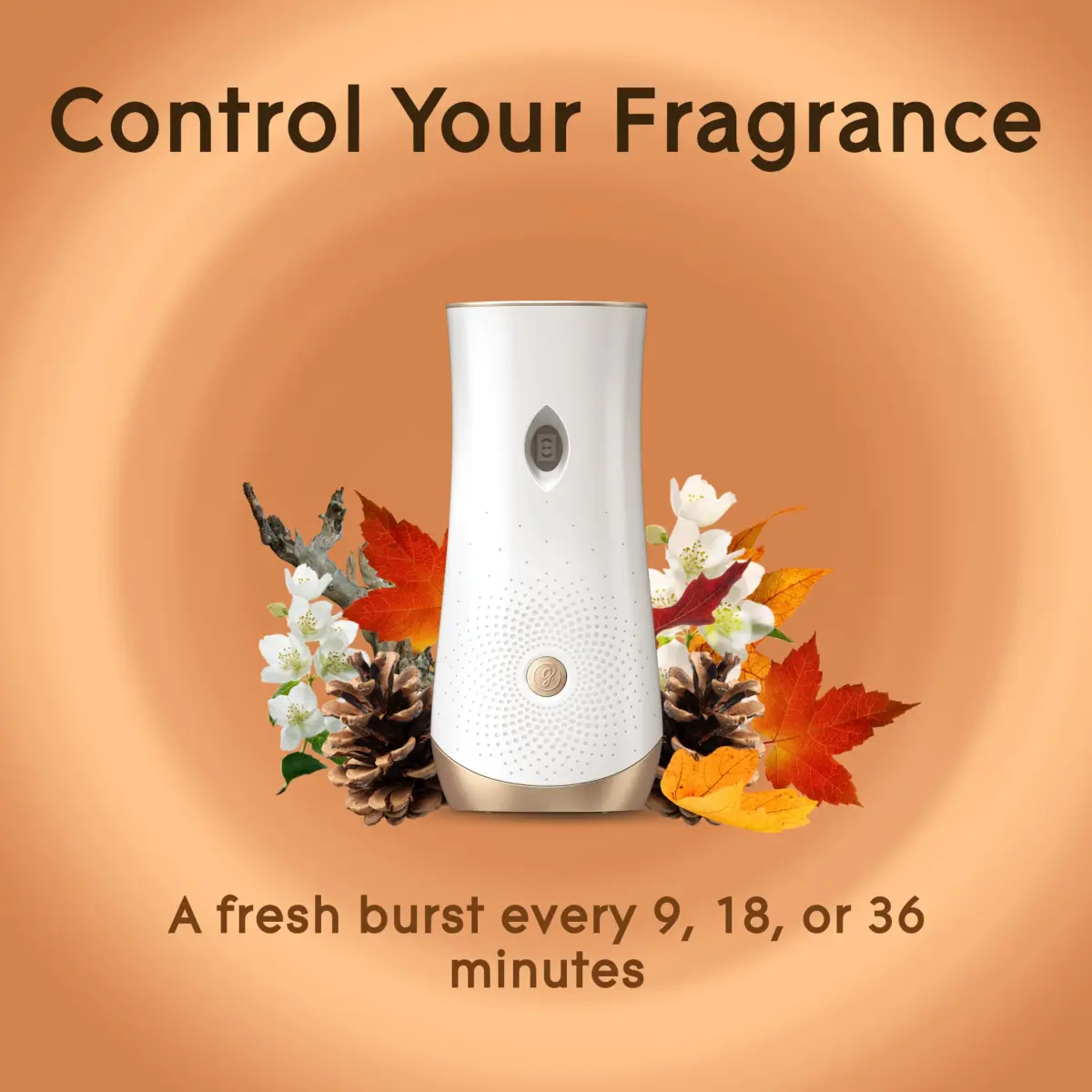 Glade Automatic Spray Air Freshener Refill, Cashmere Woods, 2 Count | Timed Fragrance Release - view 3