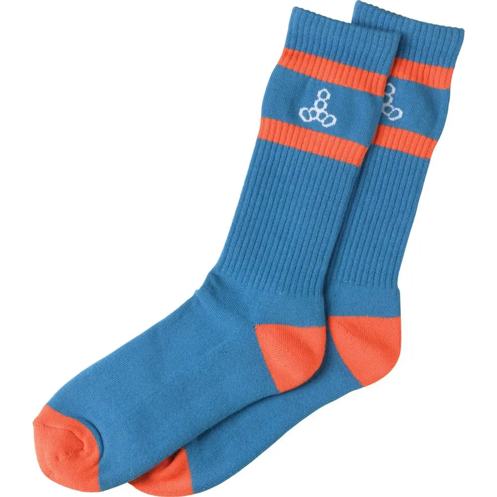 Triple Eight Icon Socks – Cotton Blend, Ribbed Sport Fit, Logo Detail | One Size Fits Most - main product image