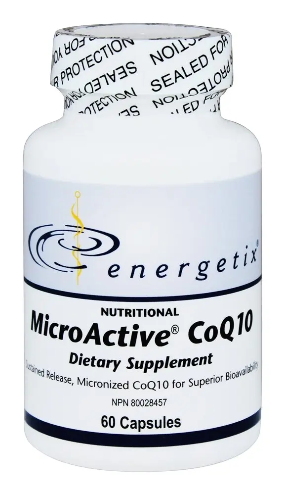Energetix MicroActive CoQ10 60 Caps | Supports Heart & Energy (70-120 chars) - main product image