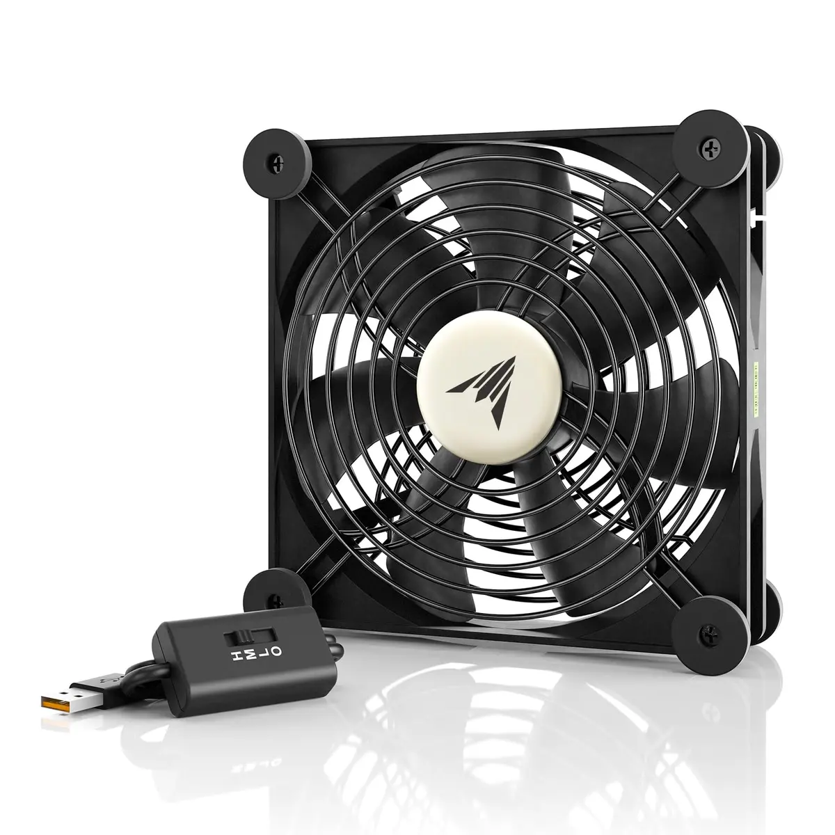 AC Infinity MULTIFAN S4 Quiet 140mm USB Fan | UL-Certified for Electronics & Consoles - main product image