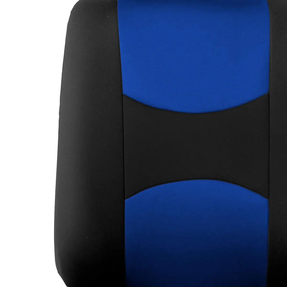 FH Group Car Seat Covers Front Set in Cloth-Universal Fit, Low Back, Washable, Blue | Protect & Enhance Interior - view 2