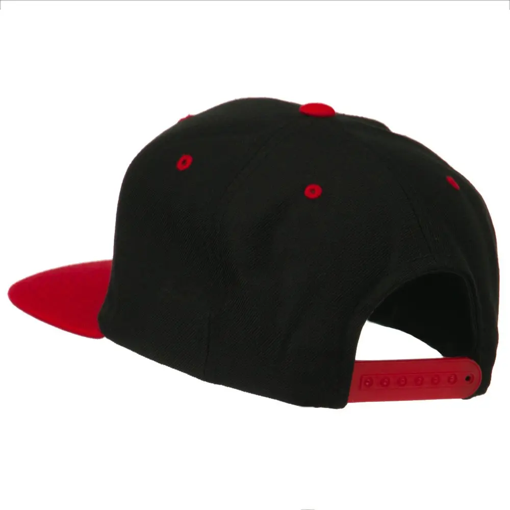 e4Hats.com 3D Clover Embroidered Snapback Cap | Adjustable Unisex Baseball Hat for All Seasons - view 3