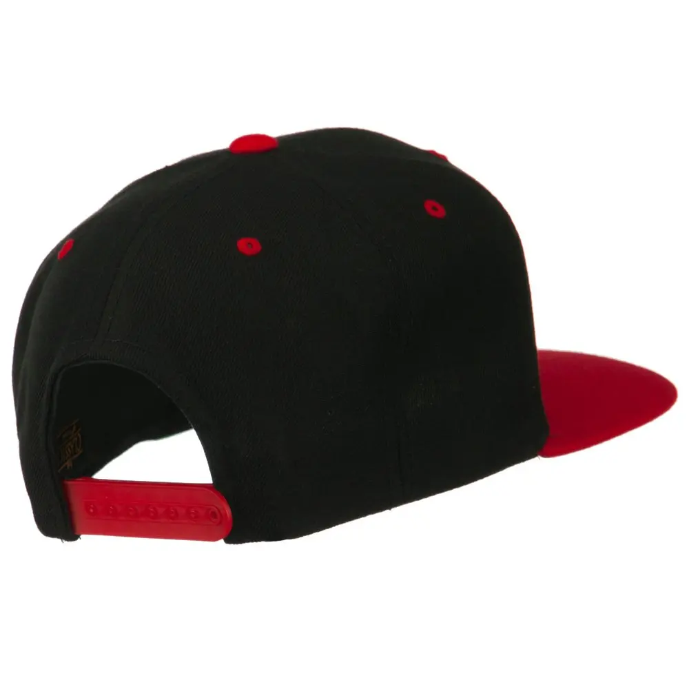 e4Hats.com 3D Clover Embroidered Snapback Cap | Adjustable Unisex Baseball Hat for All Seasons - view 4