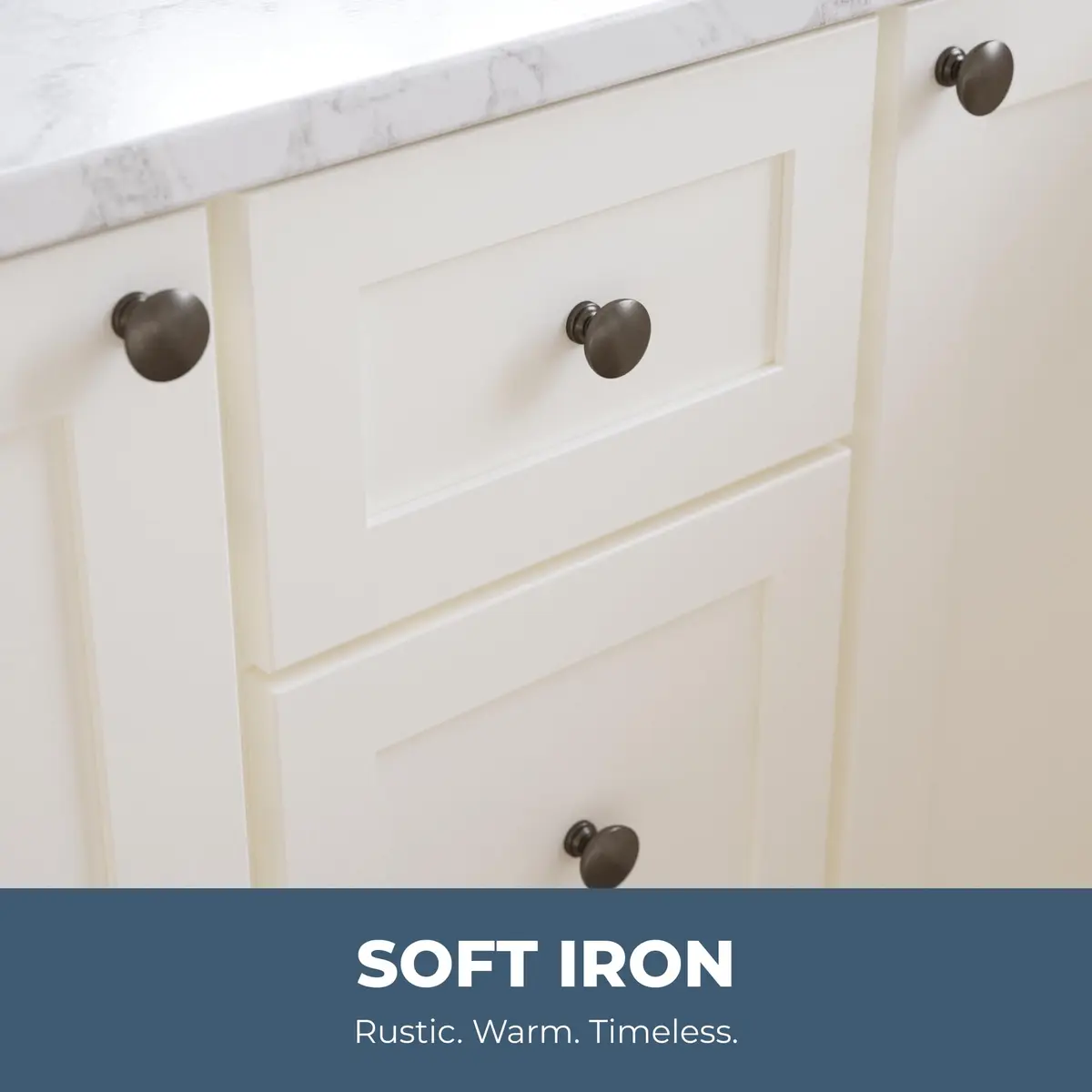 Franklin Brass Fulton Cabinet Knobs 1-3/16" Soft Iron Round | Classic Home Hardware - view 5