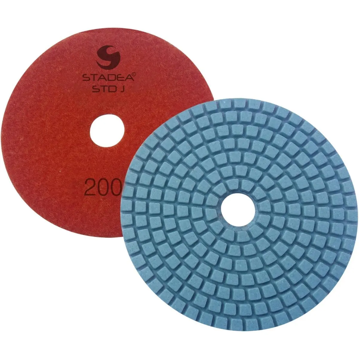 STADEA Diamond Granite Countertop Polishing Pads 4" Set of 9 | Wet/Dry Use on Marble, Stone, Glass - view 5