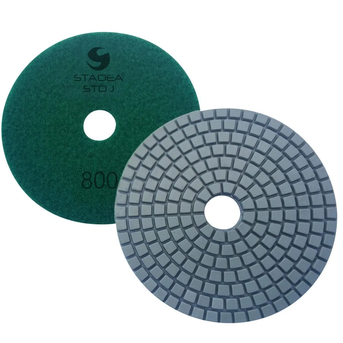 STADEA Diamond Granite Countertop Polishing Pads 4" Set of 9 | Wet/Dry Use on Marble, Stone, Glass - view 7