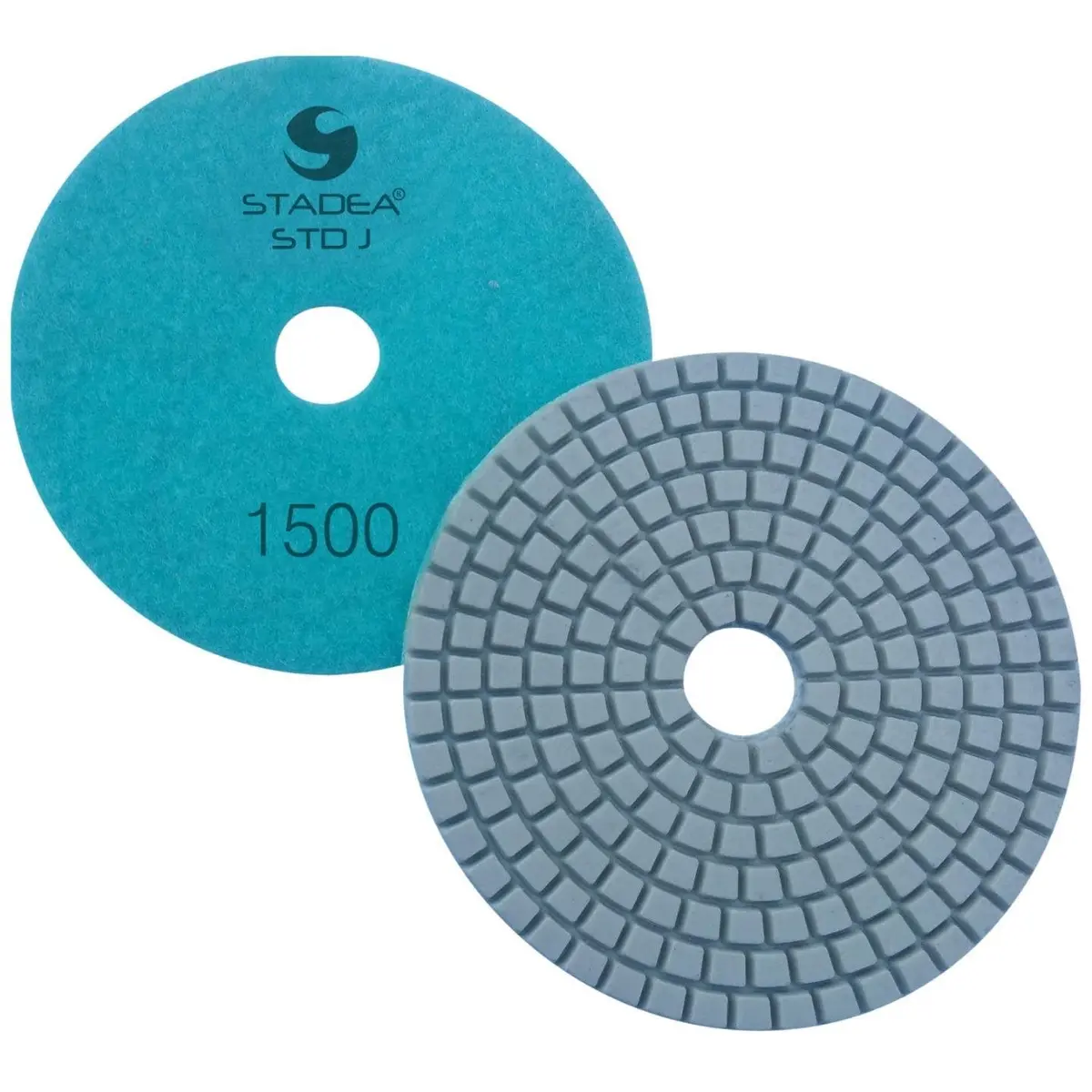 STADEA Diamond Granite Countertop Polishing Pads 4" Set of 9 | Wet/Dry Use on Marble, Stone, Glass - view 8