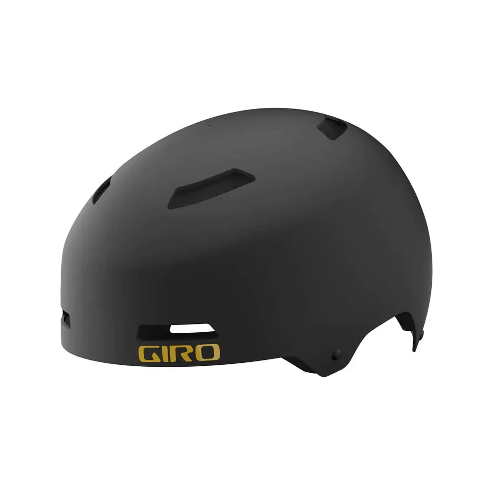 Giro Quarter Helmet - Men's Matte Black Medium | Category-Leading Cycling Safety - view 5