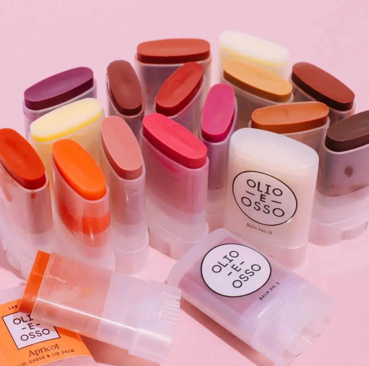 OLIO E OSSO Lip + Cheek Balm No. 4 Berry | Natural, Non-Toxic, Cruelty-Free (10 g) - view 2