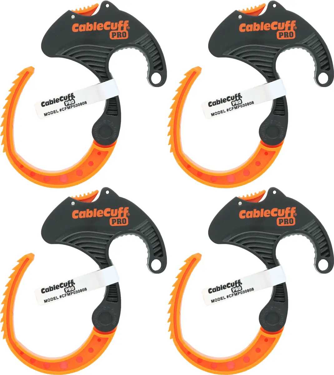 Cable Cuff PRO Adjustable Cable Ties 5 cm (2 Inch) Diameter | Reusable Cord Management for Electronics - view 2