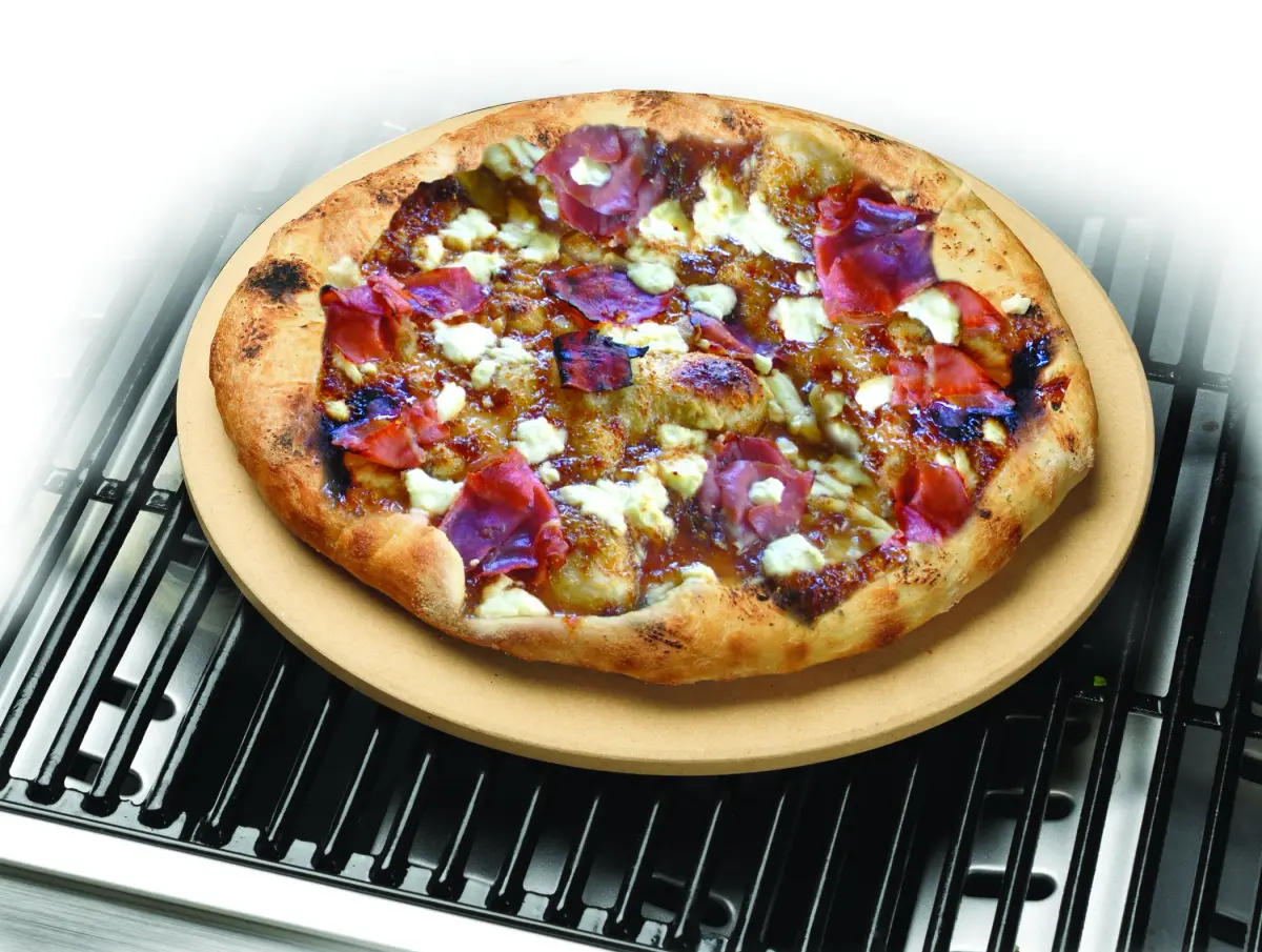 Cuisinart Alfrescamore Pizza Grilling Stone 33cm (13 inch) | Evenly Cooks Pizza on Any Grill - view 3