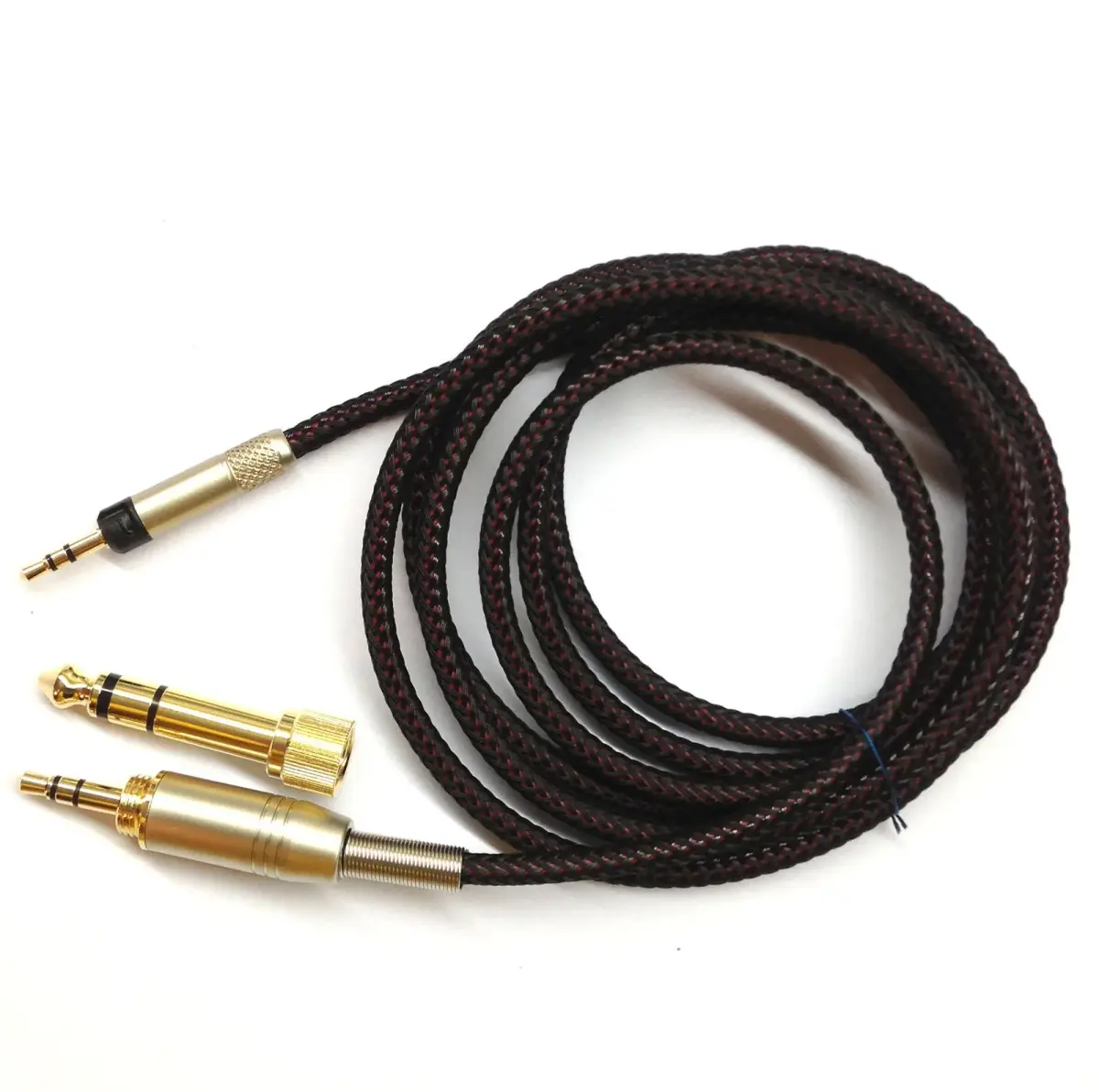 NewFantasia Replacement Upgrade Cable for Audio Technica ATH-M50x, ATH-M40x, ATH-M70x Headphones 1.5m (4.9ft) | Braided OFC Wire - view 6