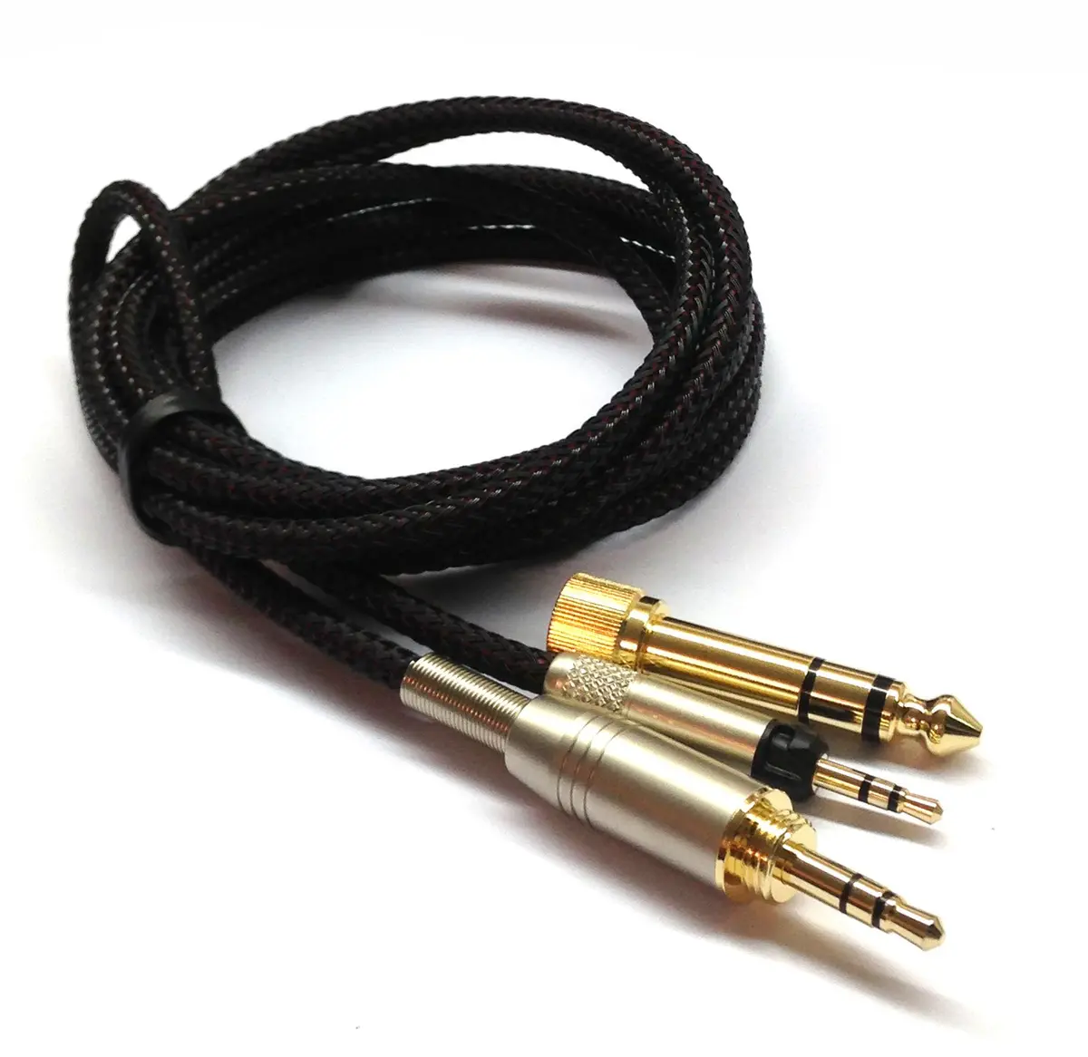 NewFantasia Replacement Audio Cable for Audio Technica ATH-M50x, ATH-M40x, ATH-M70x Headphones 3m (9.9ft) | Braided OFC Wire - main product image