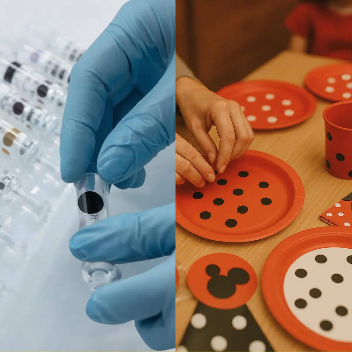 ChromaLabel Black Dot Stickers 1/4 Inch | Versatile Labeling Solution Made in USA - view 5