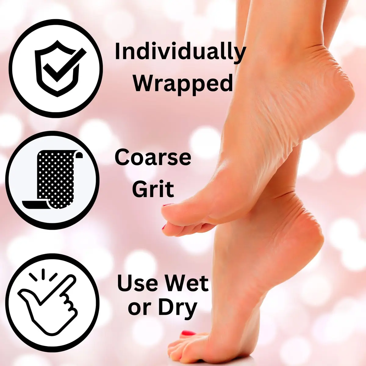 Mr. Pumice PUMI Bar Foot Callus Remover, Extra-Coarse, Purple, 4 Count | Dead Skin & Callus Smoother - view 6