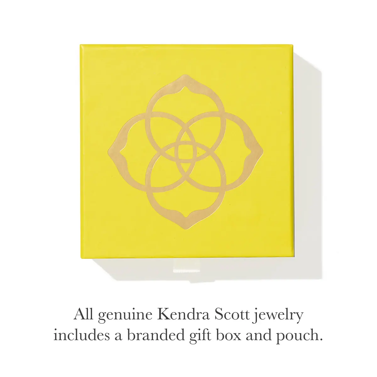 Kendra Scott Elisa Pendant Necklace for Women, 14k Gold-Plated, Black | Signature Signature Shape, Everyday Wear - view 3