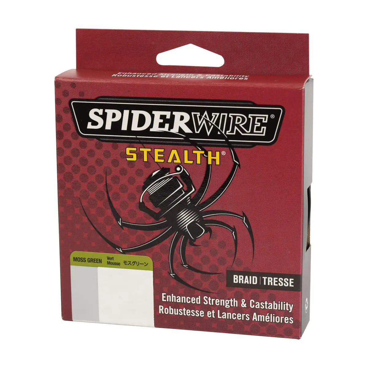 SpiderWire Stealth Superline Moss Green 15lb (6.8kg) 300yd (274m) Braided Fishing Line | High Strength Per Diameter - view 2