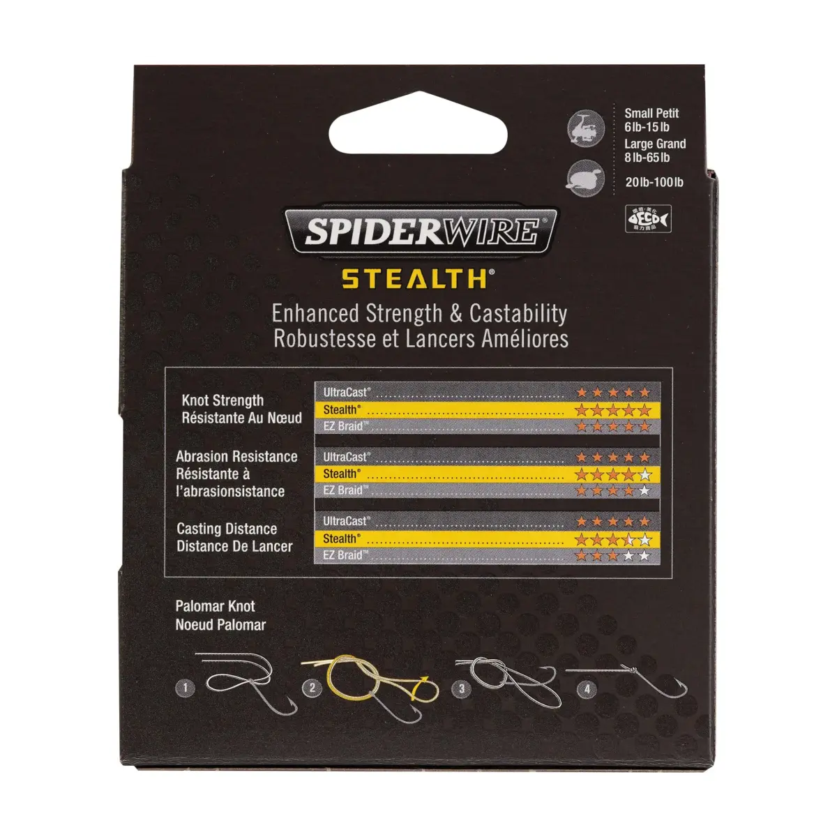 SpiderWire Stealth Superline Moss Green 15lb (6.8kg) 300yd (274m) Braided Fishing Line | High Strength Per Diameter - view 3