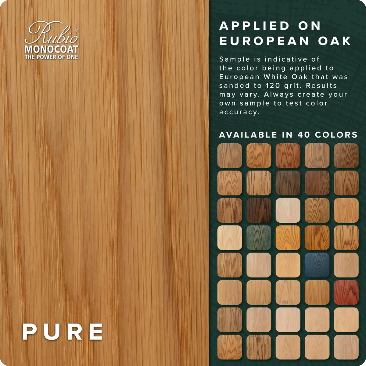 Rubio Monocoat Oil Plus Part A | Eco-Friendly Linseed Wood Oil for Indoor Use, 20 mL - view 2