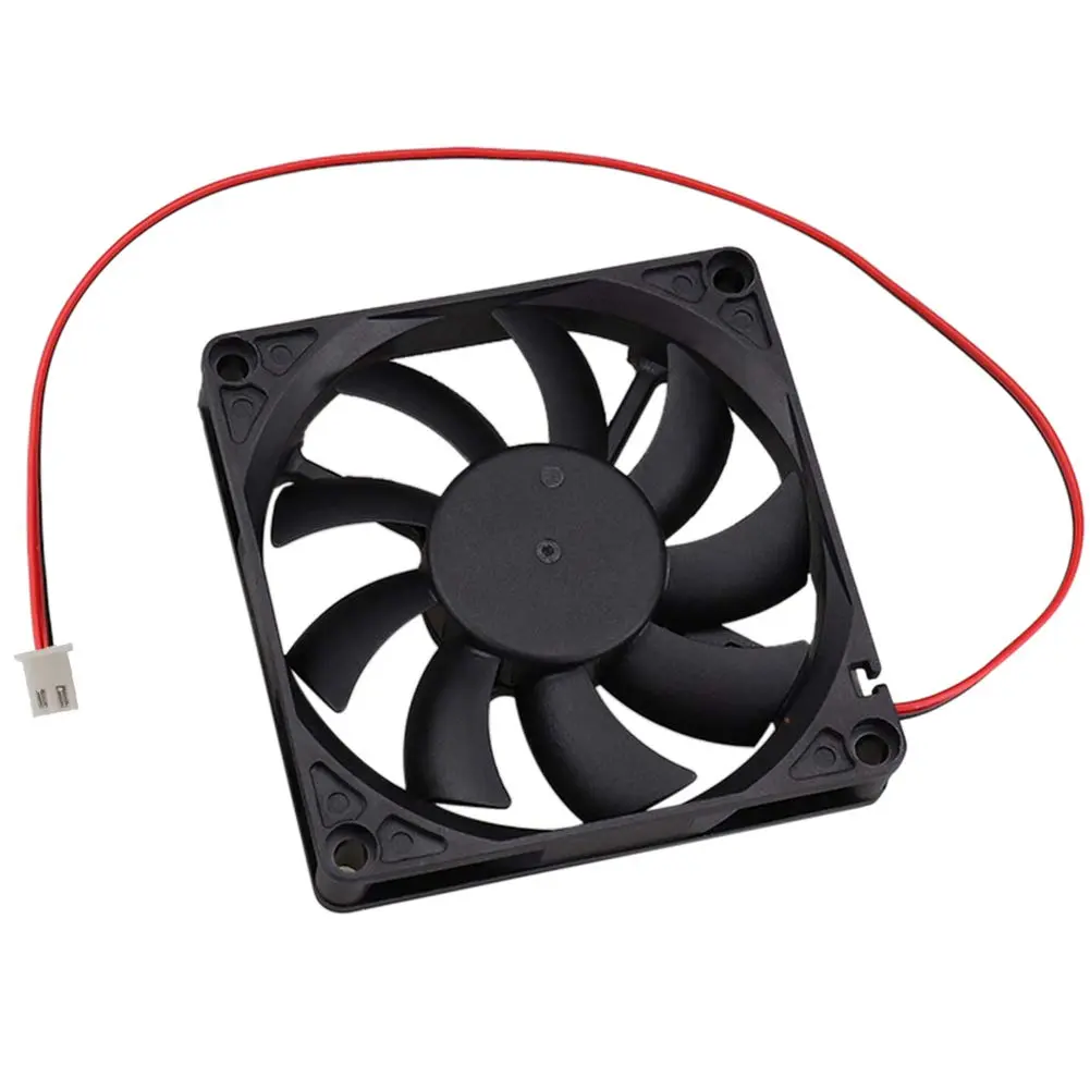 GDSTIME 80mm x 80mm x 15mm 12V Brushless DC Cooling Computer Case Fan 2Pin | 2700 RPM, 32.8 CFM, 27.8 dBA, 1.76 oz - view 9