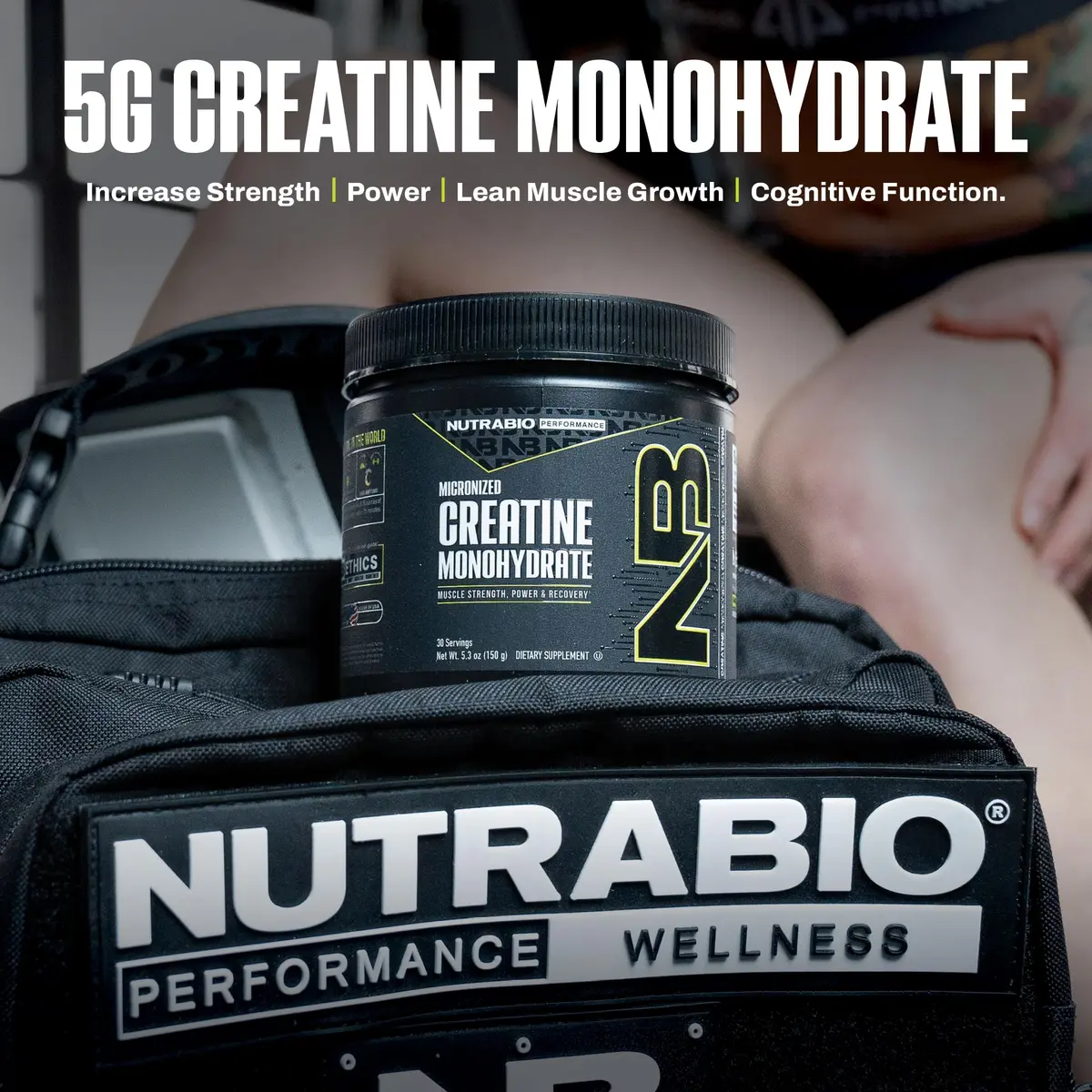 NutraBio Pure Micronized Creatine Monohydrate Powder Supplement, Unflavored (150 g) | Supports Muscle Energy & Recovery - view 8