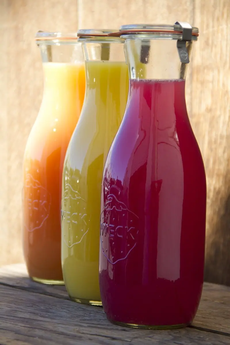 Weck 763 Juice Jar .25 Liter | Set of 6, Classic Glass Juice Storage - view 3