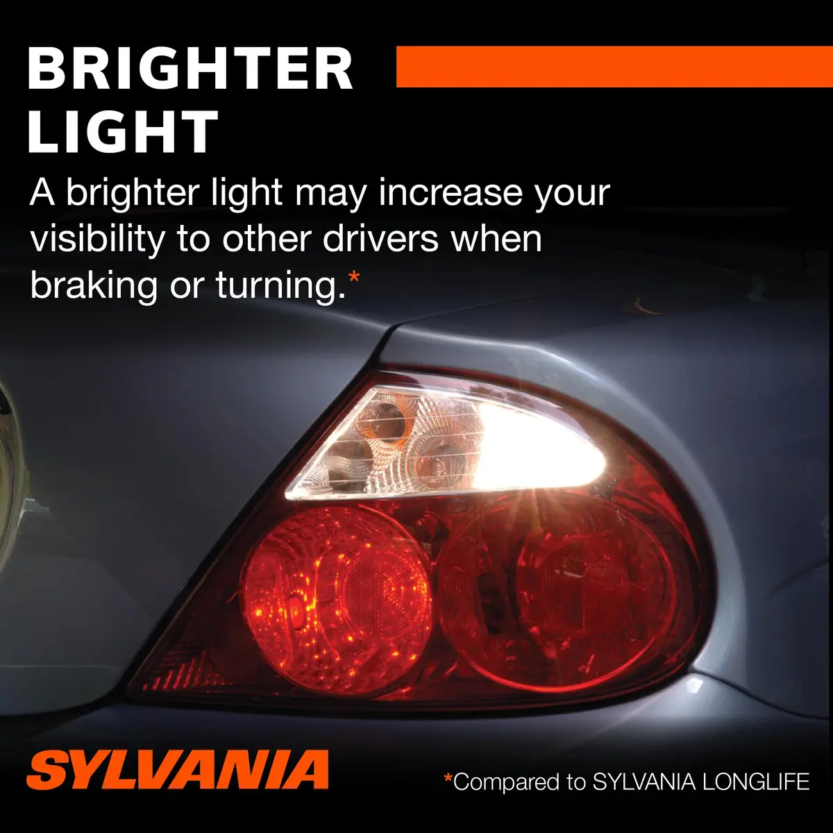 SYLVANIA SilverStar Mini Bulb 7443 | Whiter Light, Long-Lasting, 12V 24.98W - view 5