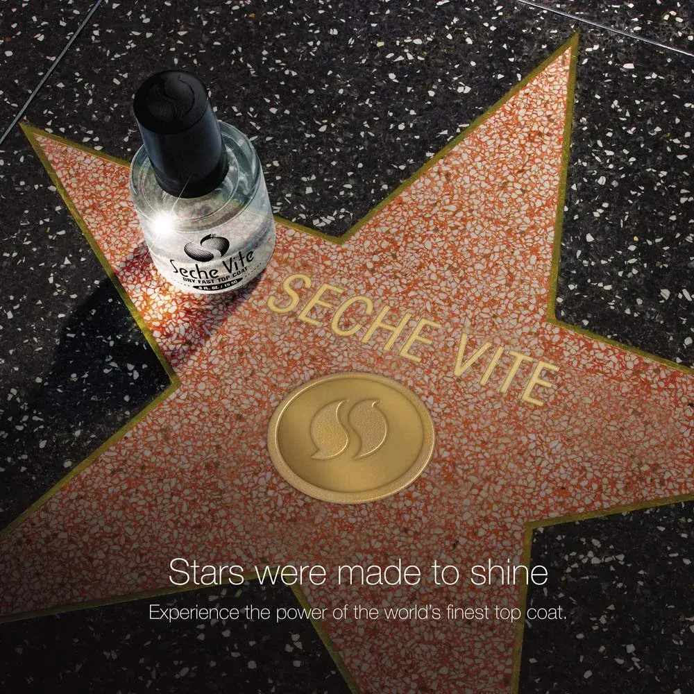 Seche Vite Dry Fast Top Coat for Nail Polish & Manicure 28ml (0.952 Fl Oz) | Quick Dry Formula for Glossy Finish - view 6