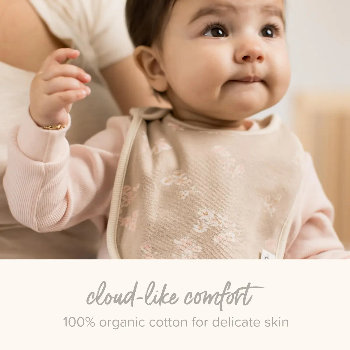 Burt's Bees Baby Bibs, Unisex 100% Organic Cotton | Teething Drool Bibs for 0-24 Months - view 4