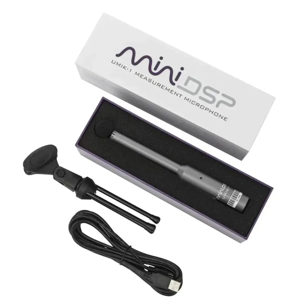 miniDSP UMIK-1 Calibrated Measurement Microphone | Plug & Play Omni-Directional USB Mic for Audio Tuning - view 2