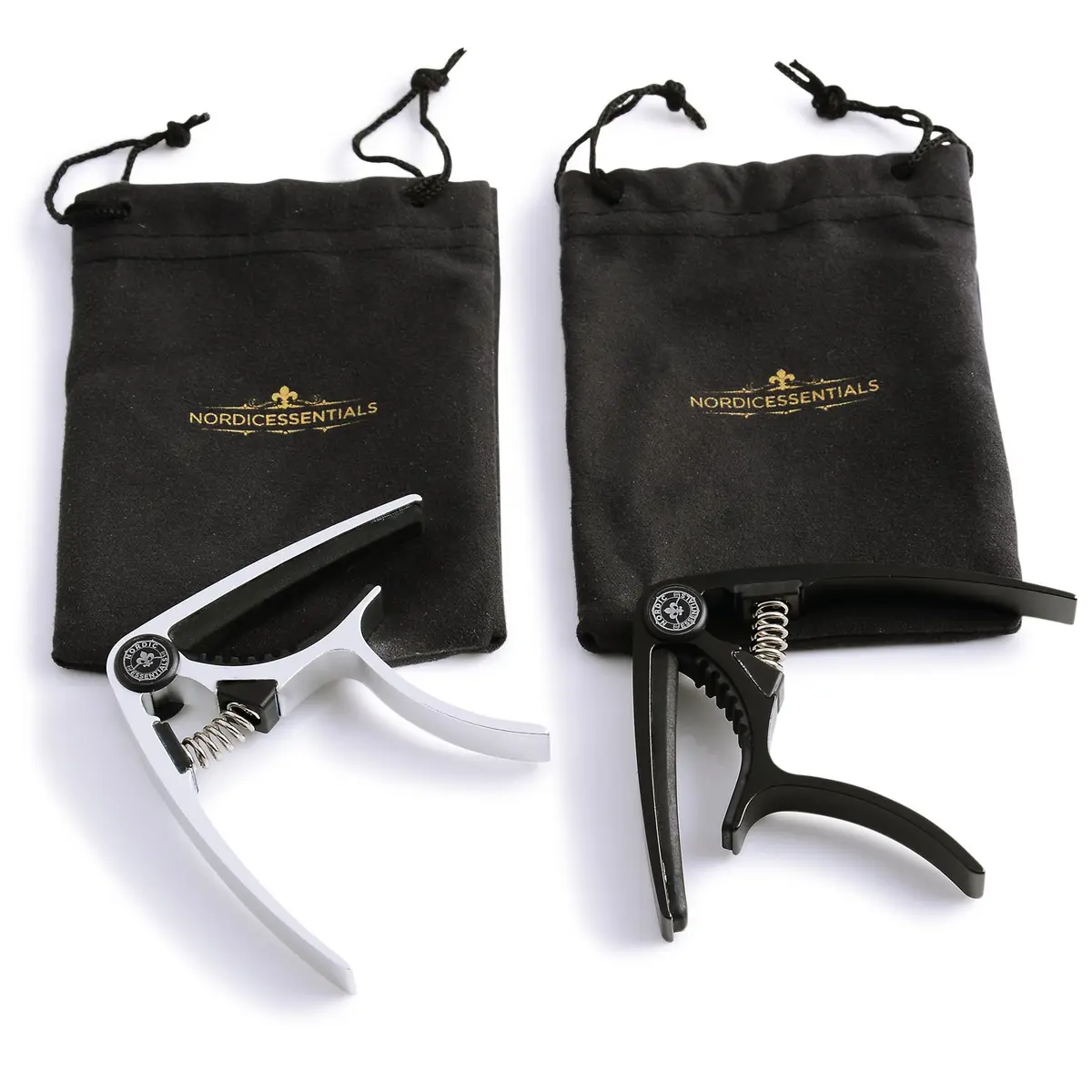 Nordic Essentials Guitar Capo for Electric & Acoustic 6 String | 2 Pack, Aircraft-Grade Aluminum, Travel-Ready - view 6
