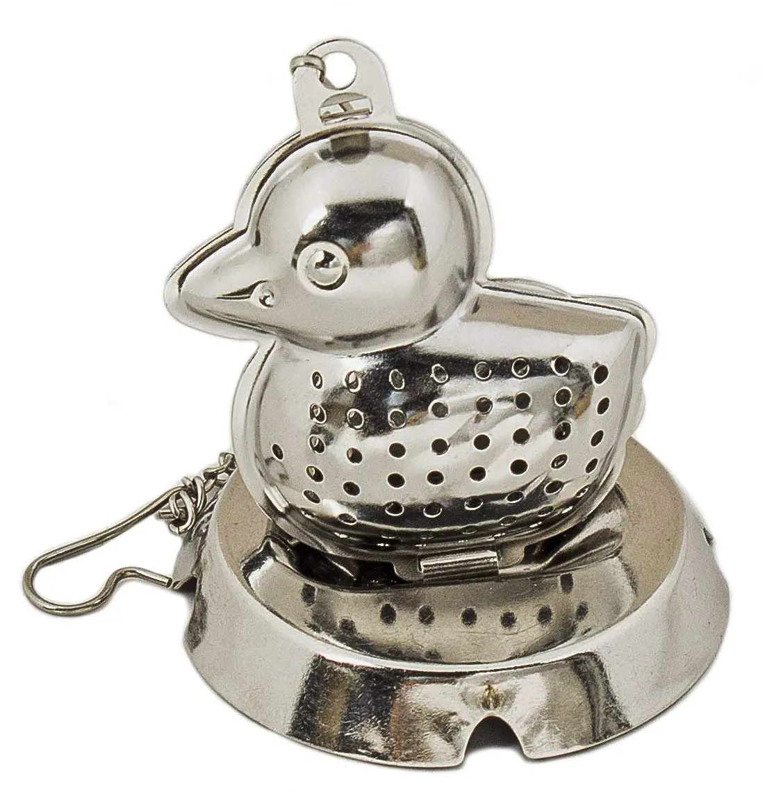 Zoie + Chloe Stainless Steel Tea Infuser for Loose Tea | Easy & Durable Tea Brewing (70-120 chars) - main product image