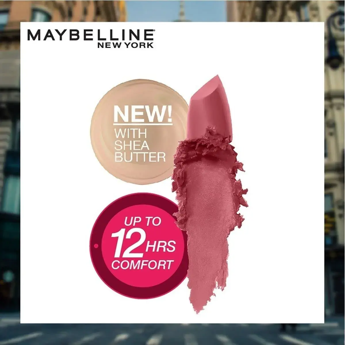Maybelline Color Sensational Lipstick in Touch Of Spice - Creamy Hydrating Matte Lip Color - view 3
