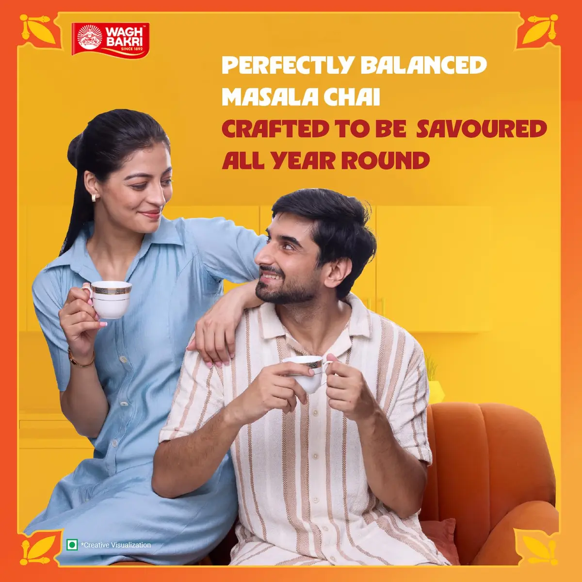 Wagh Bakri Masala Chai Spiced Tea 250g (8.8 oz) | Blend of 7 Refreshing Spices - view 5