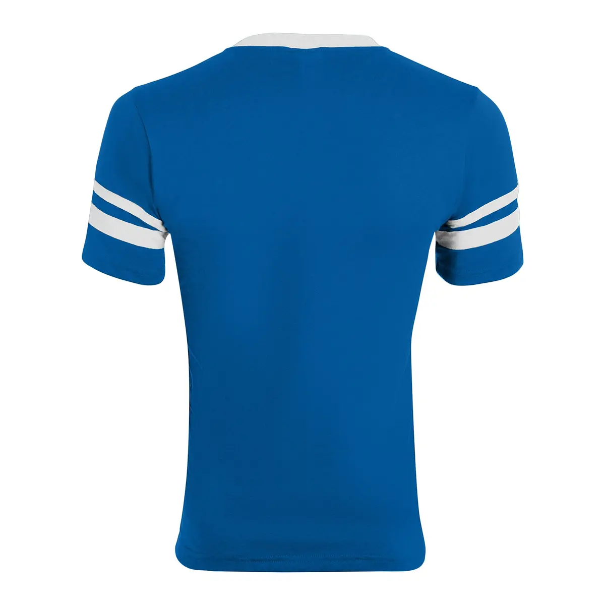 Augusta Sportswear Mens Sleeve Stripe Jersey 3X-Large | Contrast Sleeve Stripes, V-Neck, 50/50 Polyester Cotton - view 6
